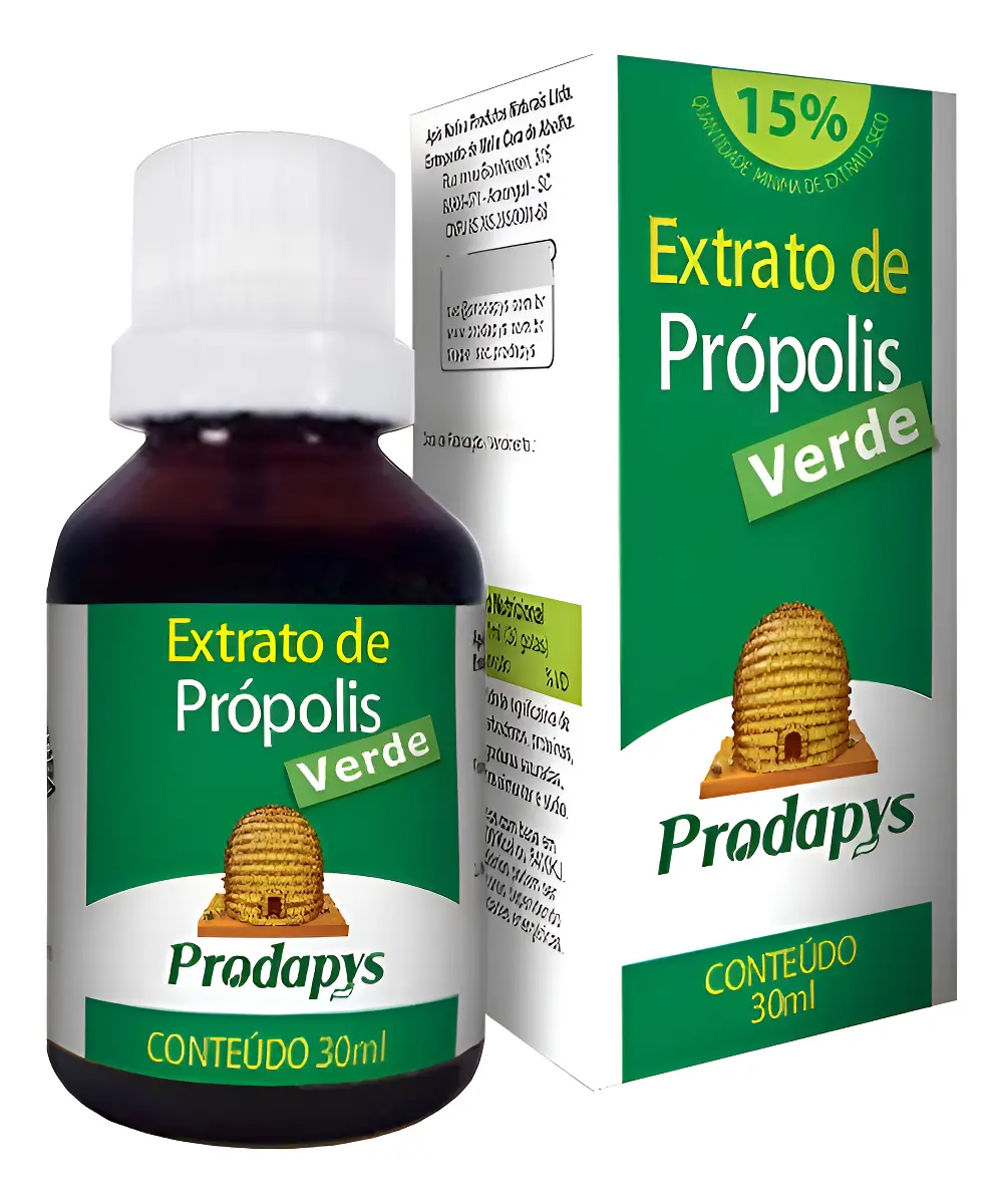 EXTRATO DE PRÓPOLIS VERDE 15% 30ml